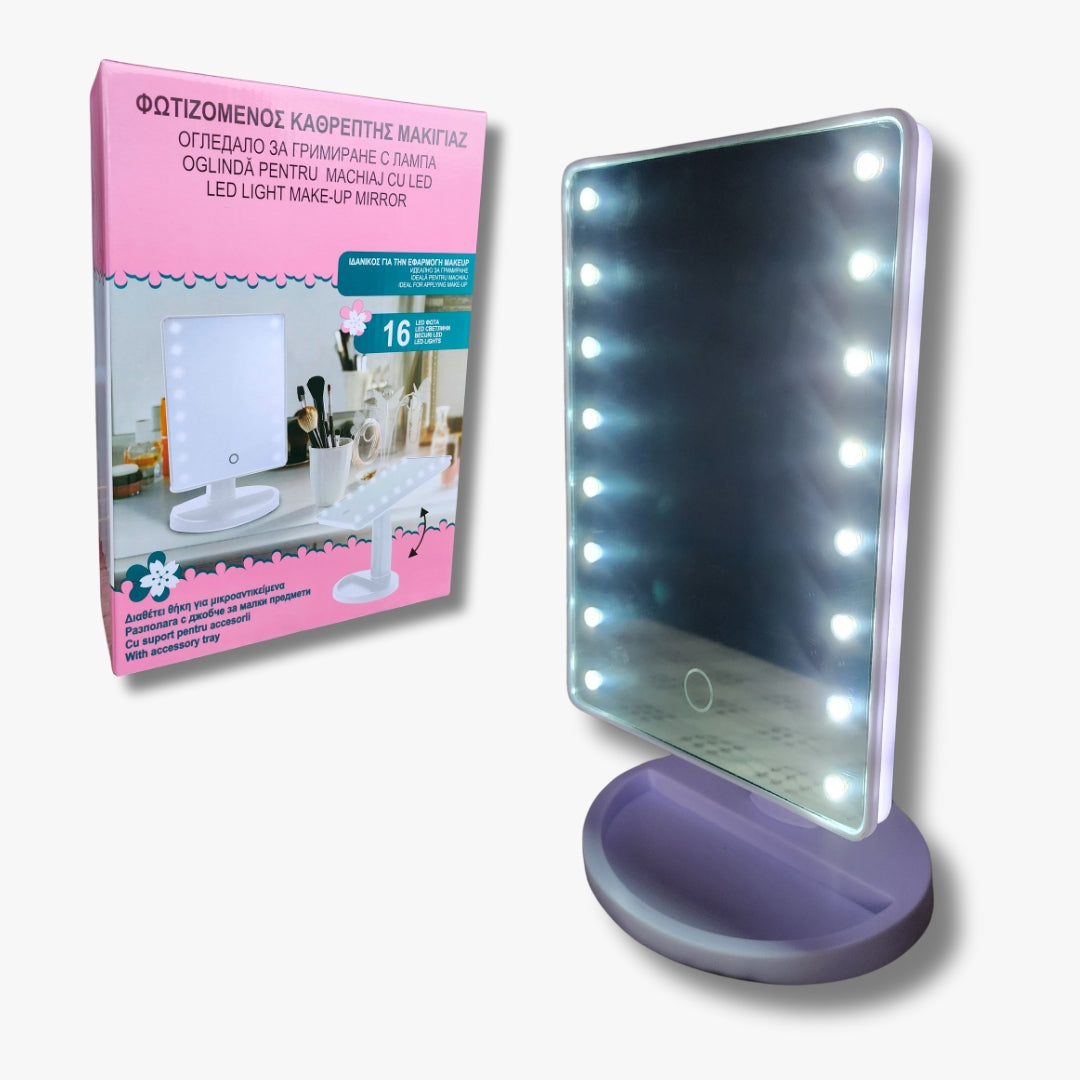 LED ogledalo za šminkanje